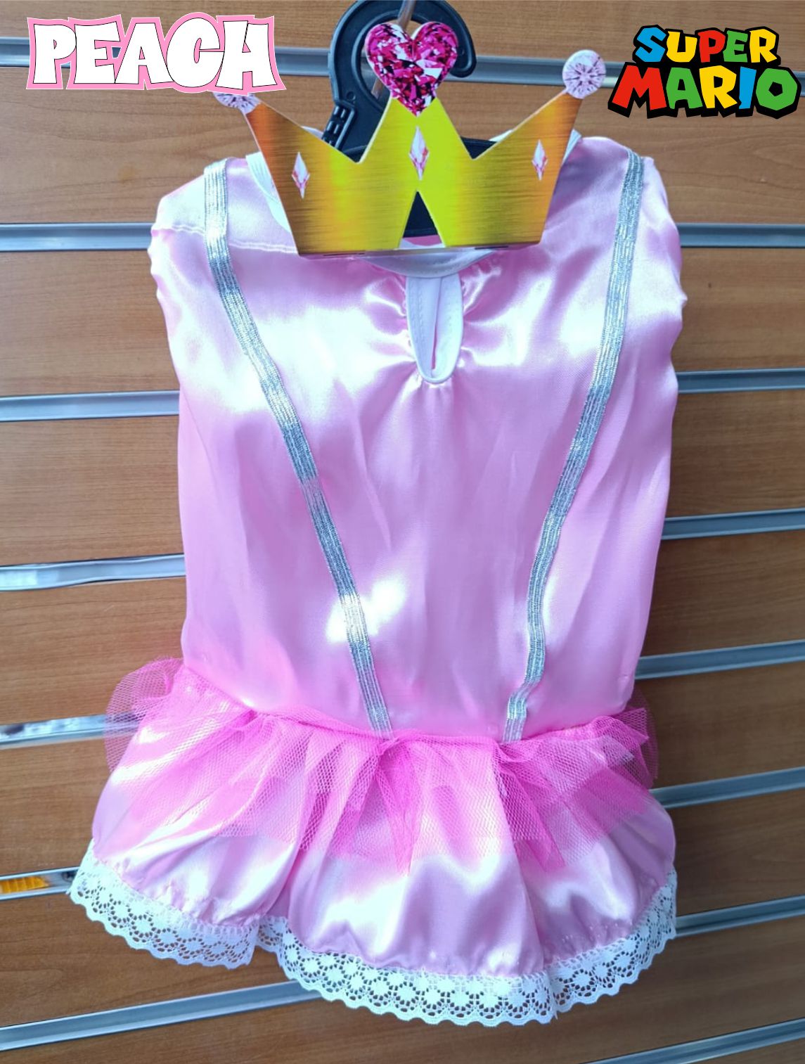 DISFRAZ DE LA PRINCESA PEACH